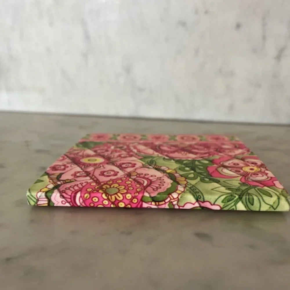VERA BRADLEY Petal Pink Mini Pocket Notepad Limited Ed 1980's